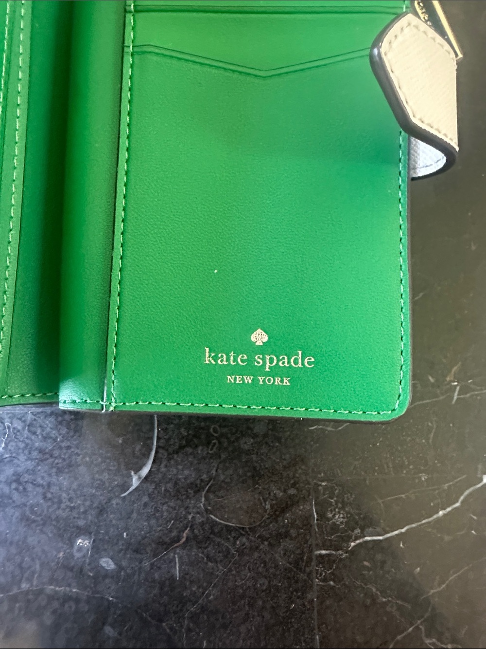 Kate Spade Staci Watermelon Party Medium Compact Bifold Wallet - Picture 5 of 9